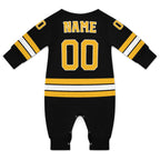Boston Hockey Baby Jumpsuit